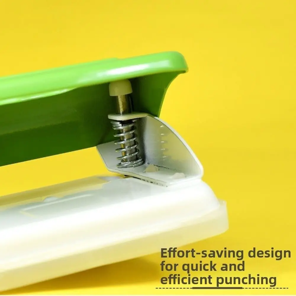 1PC New Plastic Windproof Tablecloth Clip Spring Loaded Dual Hole Tablecloth Hole Punch Double Hole Punch School Supplies