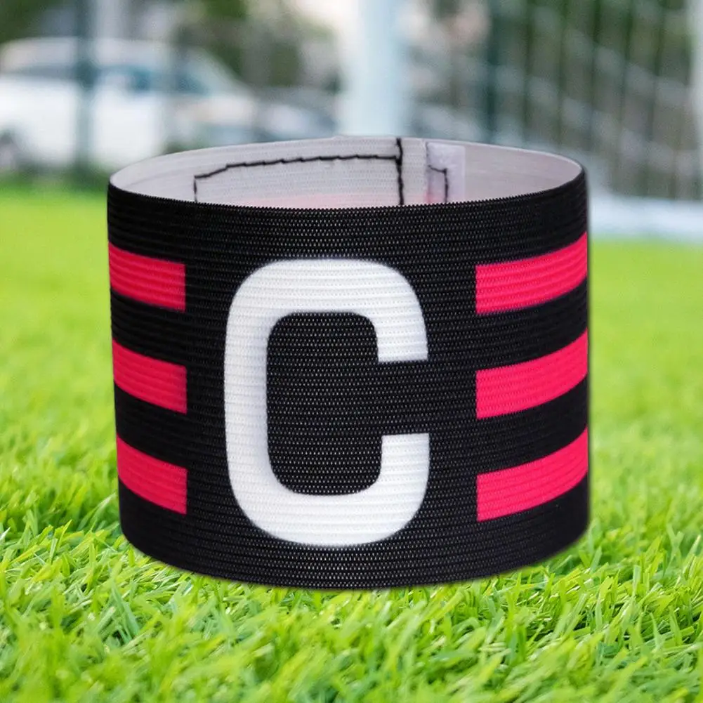 Forte nastro di fissaggio Accessorio per squadra sportiva Bracciale da calcio elastico regolabile per giocatori di giovani adulti Calcio Basket