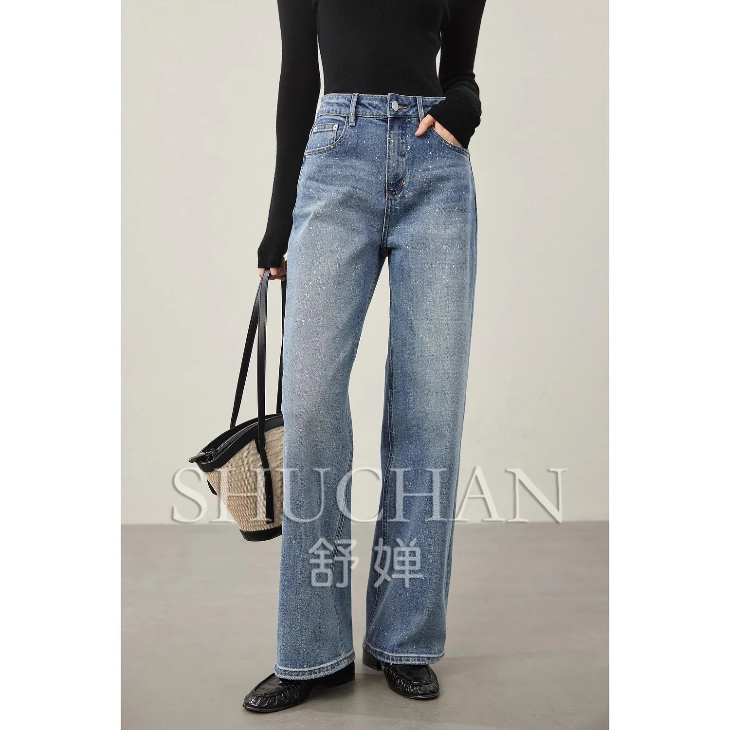 2025 Good Quality Fashionable High Waisted Jeans Women Streetwear Women  Pantalon Vintage Mujer  Boyfriend Jeans for Women