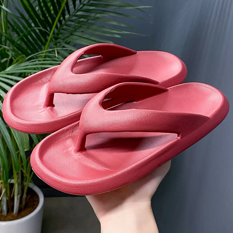 

2026 New Women's Classy Flip-Flops for Women, Summer Flip-Flops for Beach Couples, Bathroom Bathing Non-Slip Slippers