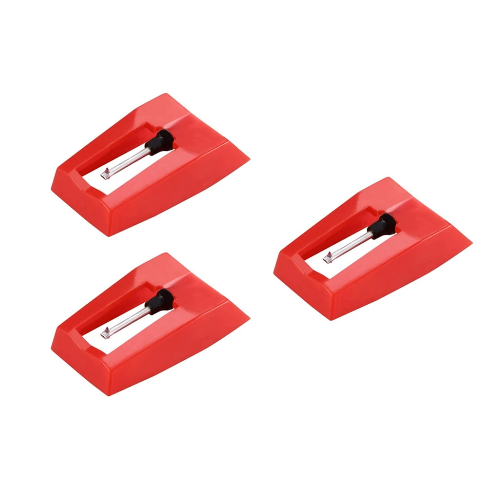 Hot sale 3Pcs Replacement Stylus Record Player Needle for LP Turntable Phonograph Record Player Gramophone Accessories