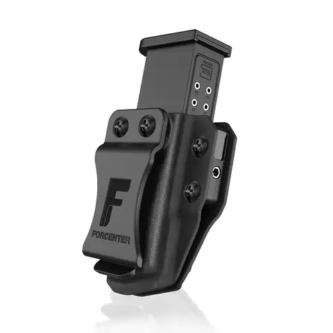 Mag Carrier IWB/OWB Magazine Holster Kydex Mag Holster for 9mm/.40/.45ACP Double Single Stack Ambidextrous Concealed Holster