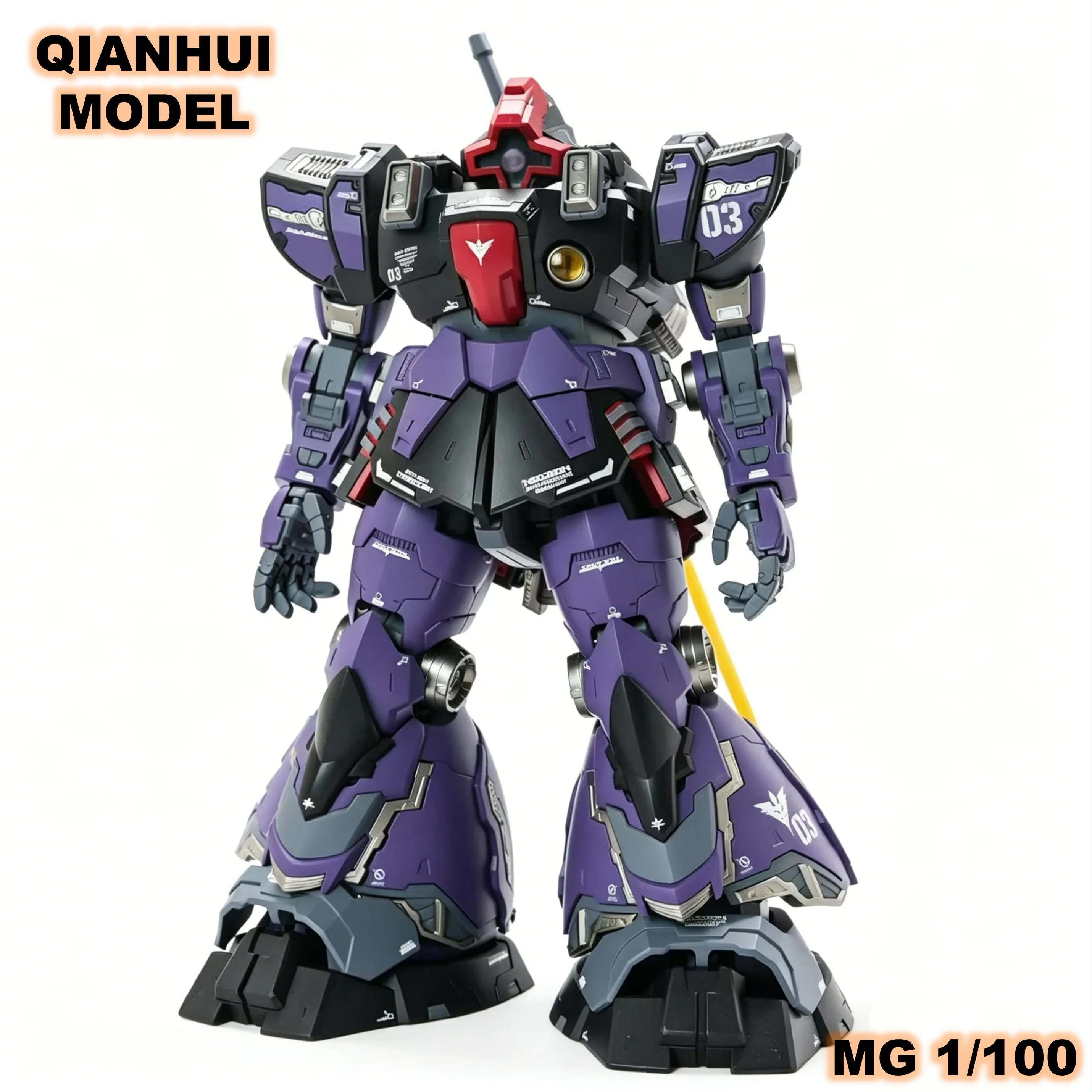 

【In Stock】QIAN HUI MODEL Tianmo DOM MG 1/100 Assembly Model Kit Robot Plastic Model Halloween Toy Gifts Action Figures