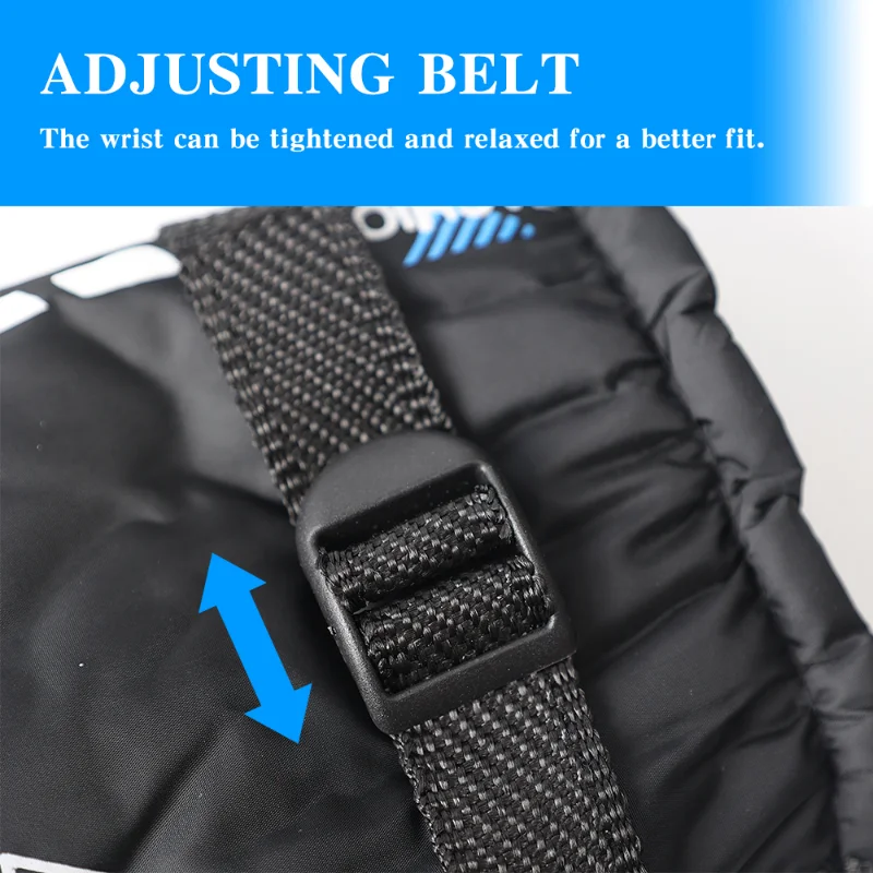 قفازات الشتاء الدافئة النشاط في الهواء الطلق مقاوم للماء ومضاد للانزلاق قفازات سميكة التزلج ركوب المشي لمسافات طويلة دراجة نارية الرياضة قفازات كاملة