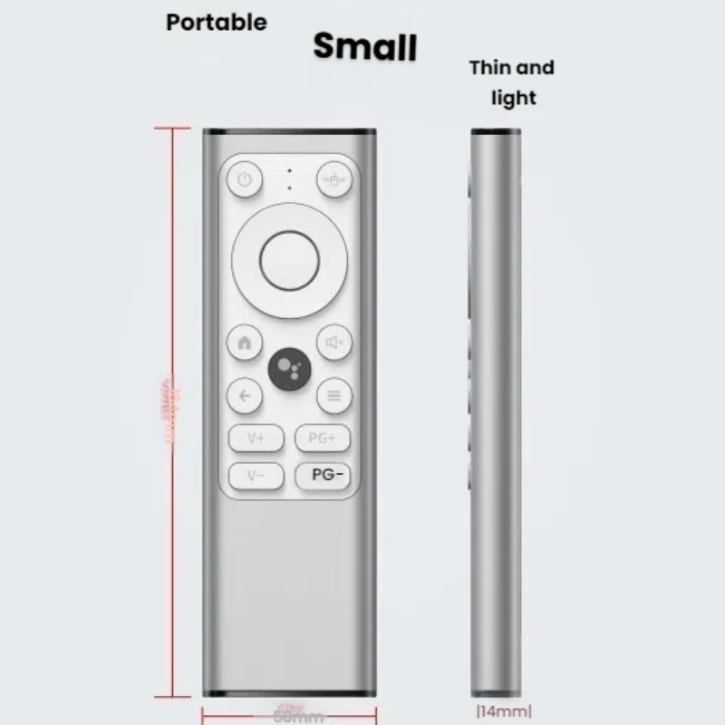 iPazzPort PC Remote Control,2.4G & Bluetooth Air Mouse Remote with Keyboard for Nvidia, Laptop, PC with IR Learning Rechargeabl