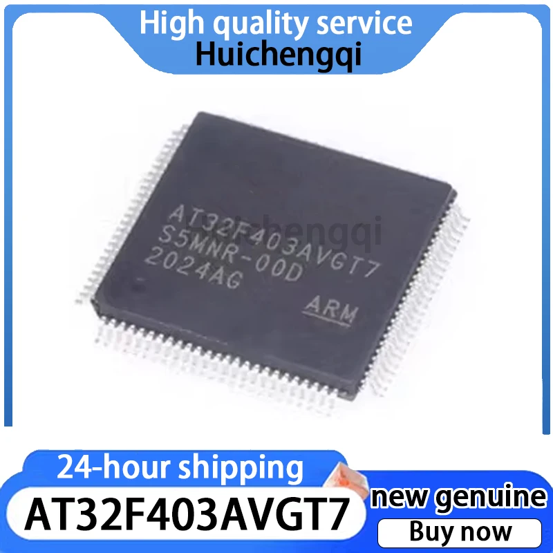 1PCS AT32F403AVGT7 AT32F403 QFP100 New Original Microcontroller Chip