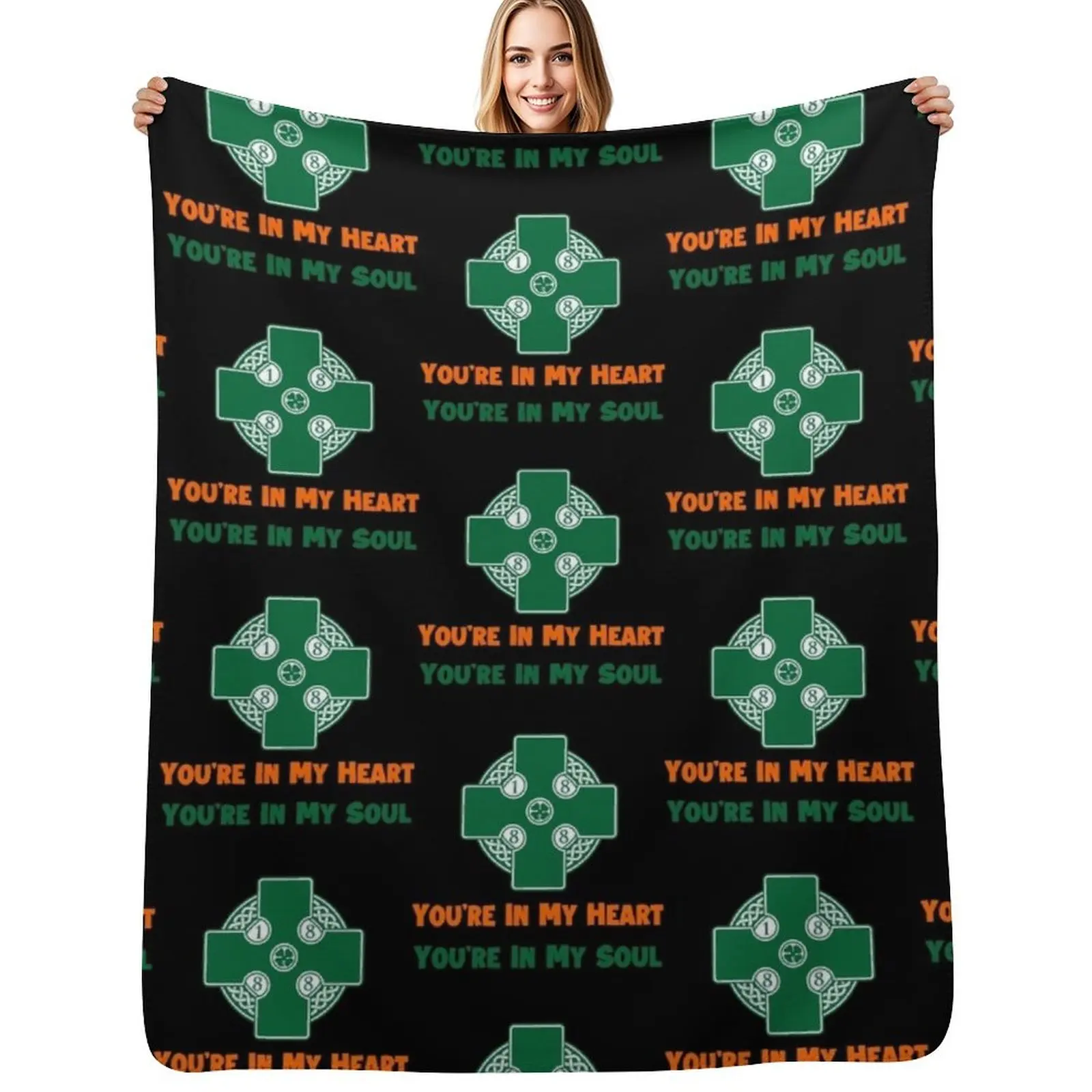 

Rod Stewart Celtic Throw Blanket Sofa Quilt anime Comforter Summer Beddings Blankets