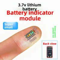 Mini Battery Capacity Indicator LED Module for 1S/2S Li-ion Batteries (3.7V-4.2V) - Accurate Power Display