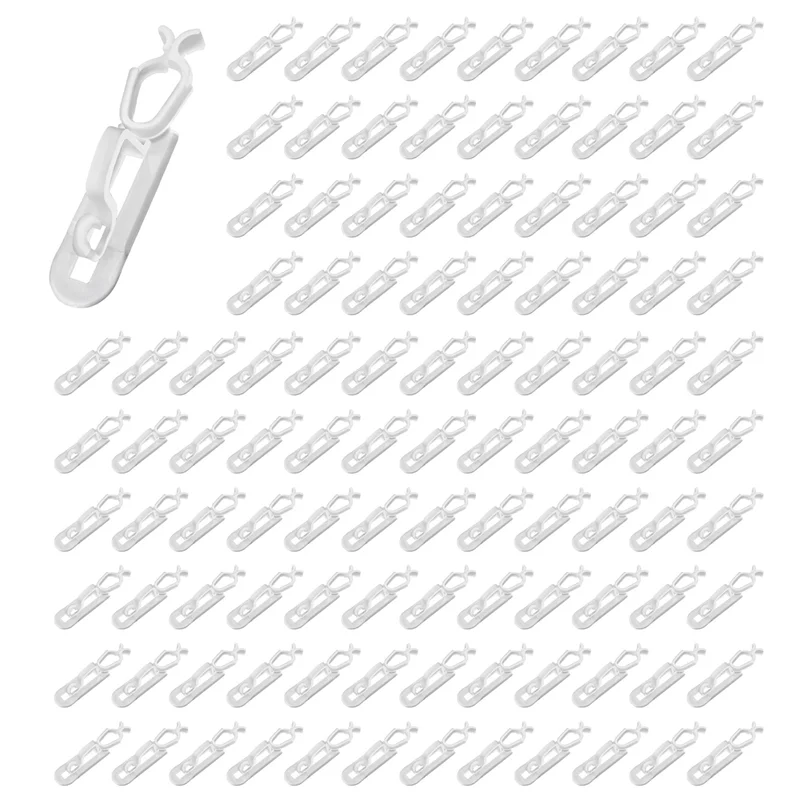 

N04R Christmas Light Clips All In One Clips 300Pack, Universal Gutter And Shingle Clip Hooks For Hanging C7, C9 And Lights