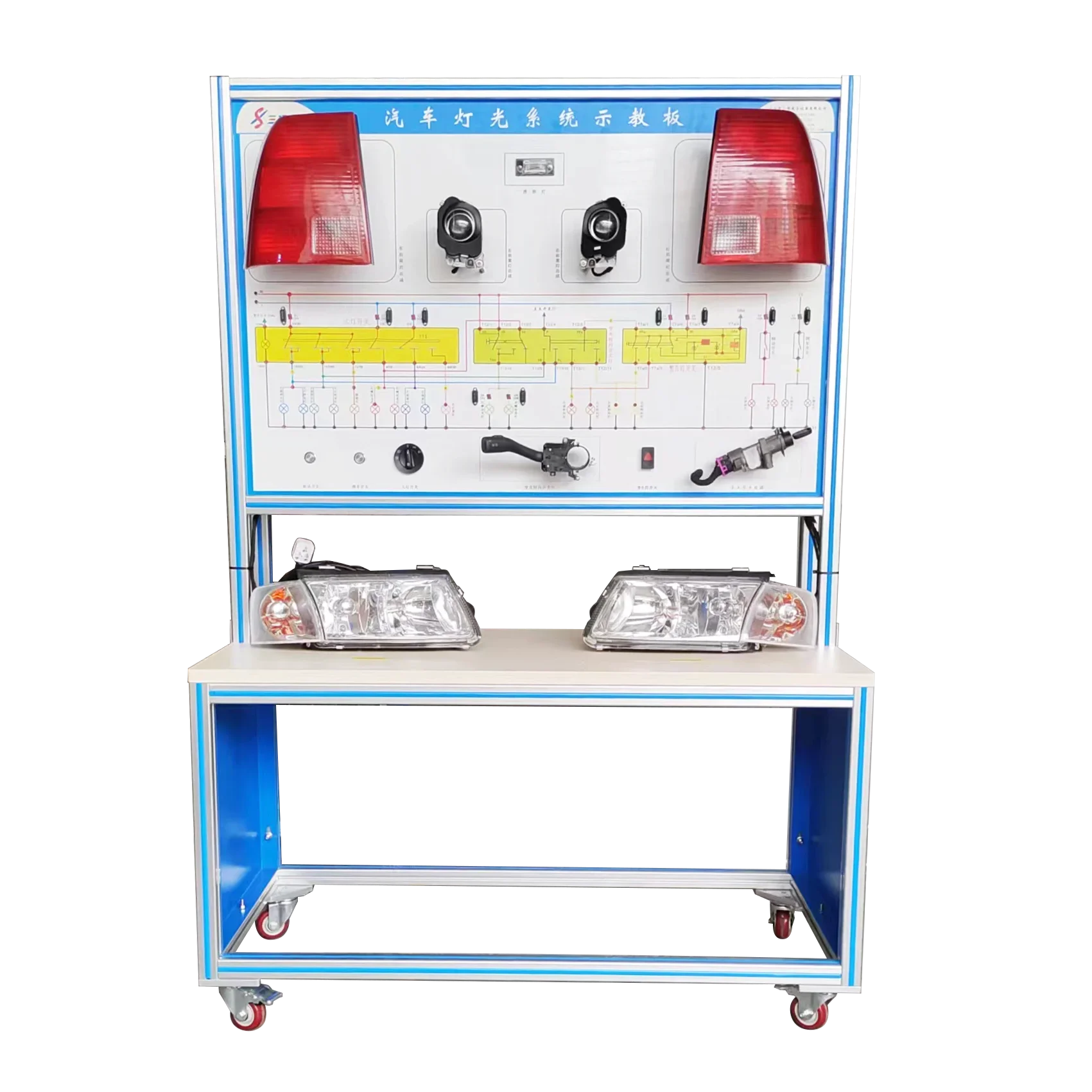 Auto Spare Parts High-quality Steel Airbag System Teaching Evaluation Training Platform for School