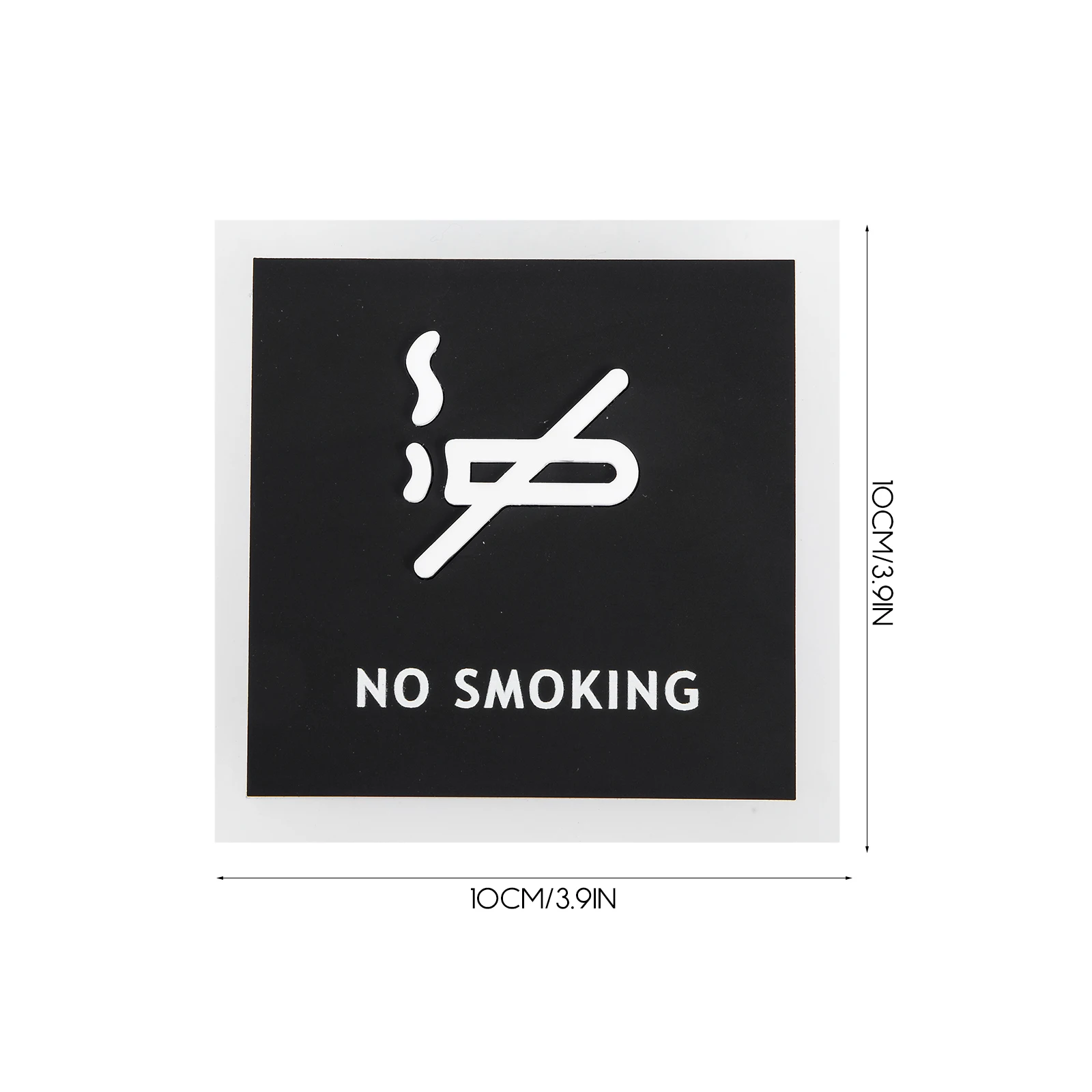 No Smoking Sign Signs for Home Reminder Stickers Indicator Doorplate Business Public Warning Board