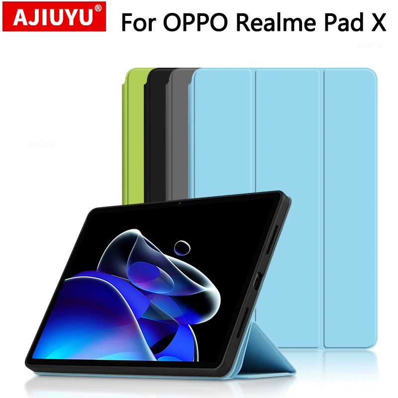 Smart Case For OPPO Realme Pad X 11 Inch 2022 PU Protective Cover For RealmePad X 11