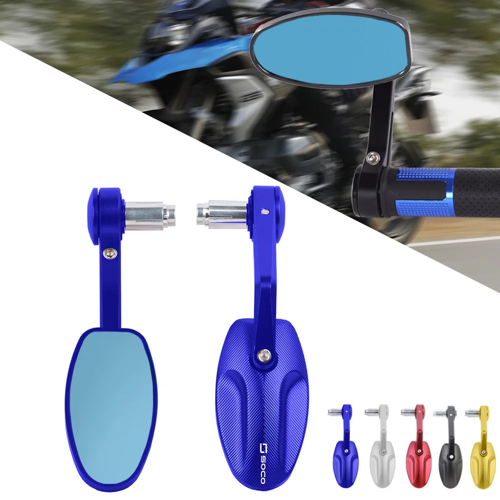 Side Mirror For Super Soco CPx CUmini CUx VS1 TC 50 Max Wanderer TS 50 TSx 2021 Universal Handlebar Bar End Motorcycle Rearview