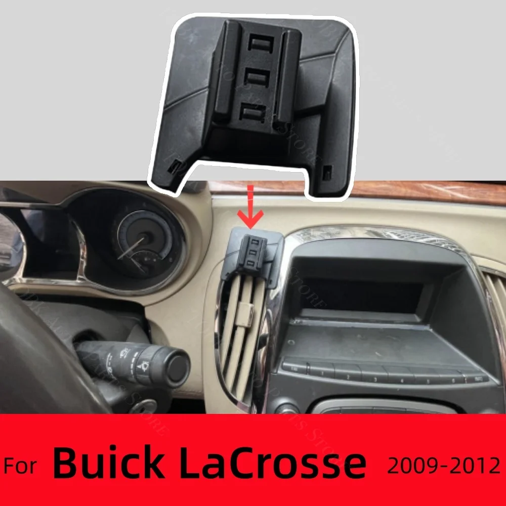 Auto-Handyhalterung mit automatischer Klemmung, spezielle feste Halterung für Buick LaCrosse 2009–2012, 2010, 2011, Ladestation, Autozubehör