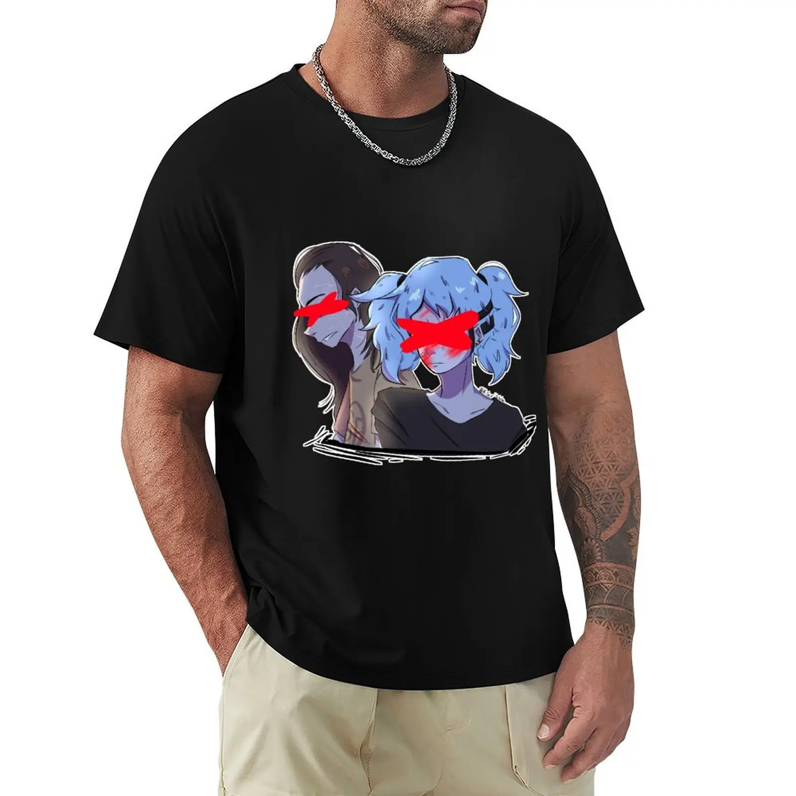 

Sal and Larry (Version 2) T-Shirt tops Anime t-shirt cute tops shirts graphic tee tshirts for men