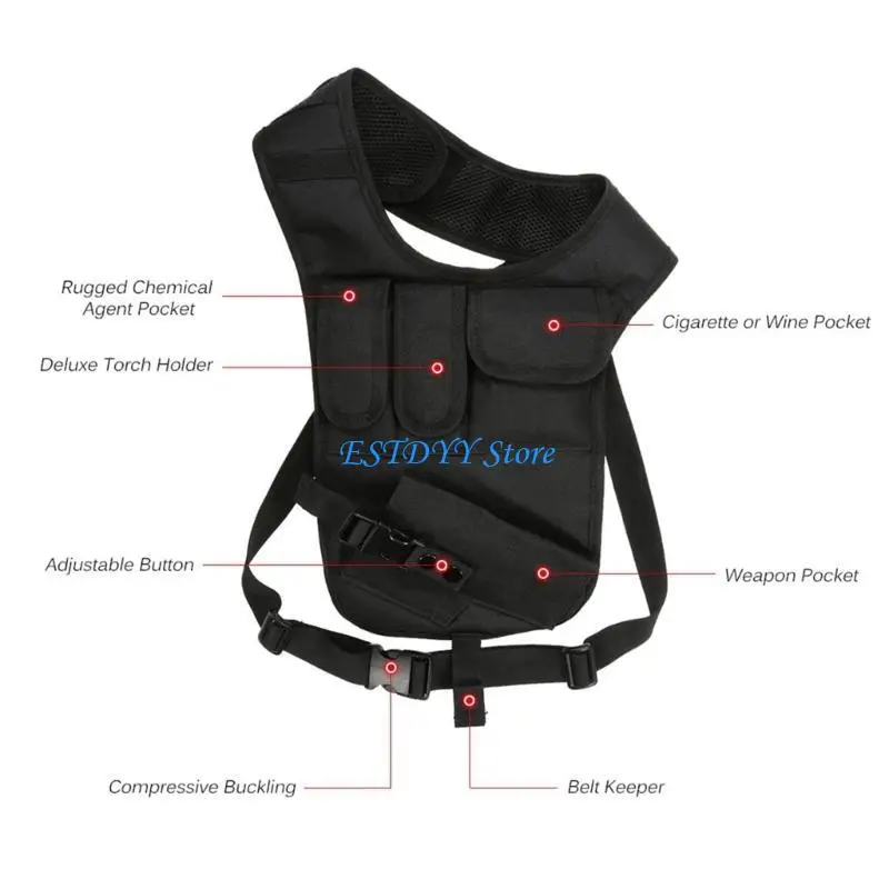 

G6DE Tactically Concealed Carry Holsters Nylon Shoulder Holsters Accessories