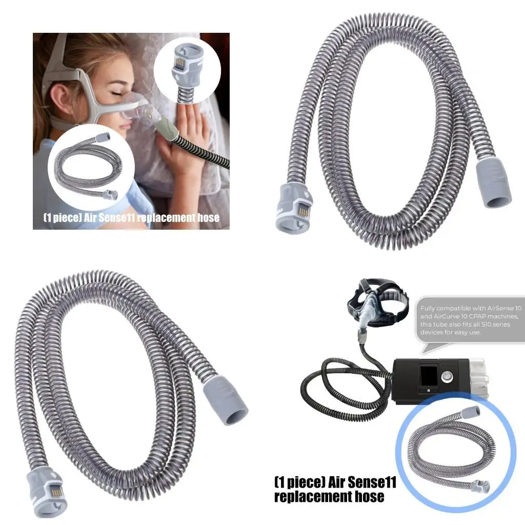 

2026 Новый легкий сменный шланг CPAP, уменьшающий утечку маски, гибкий для терапии сна