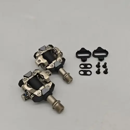 Imagen 2 del producto KEOS X-M8100 Pedal de fibra de carbono autoblocante ultraligero SPD DU rodamiento MTB bicicleta piezas de ciclismo de fundición a presión