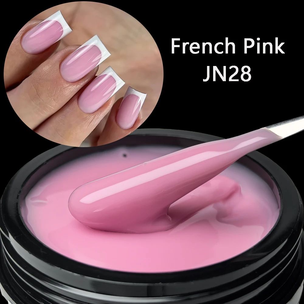 Jillnails 50g French Pink Builder Nagelgel HEMA- und TPO-frei Nagelgel-Lack Nagelkunst Maniküre 50g – Detail 6