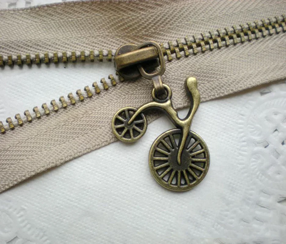 5PCS 5# Metal Zippe…