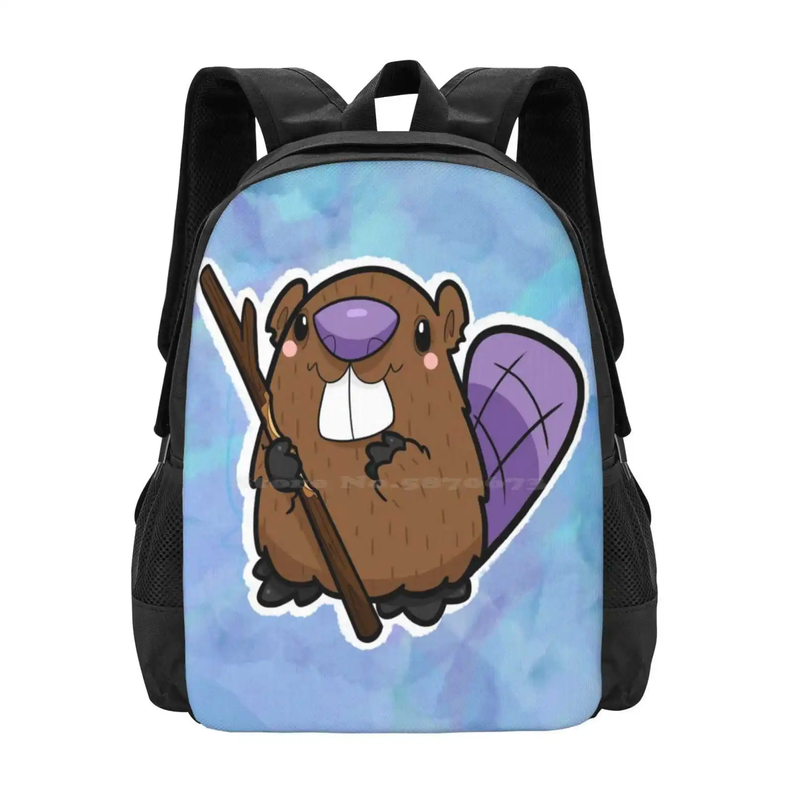 Creepies - Beaver Hot Sale Schoolbag Backpack Fashion Bags Animal Cute Funny Beaver Creepies Creepy Creations