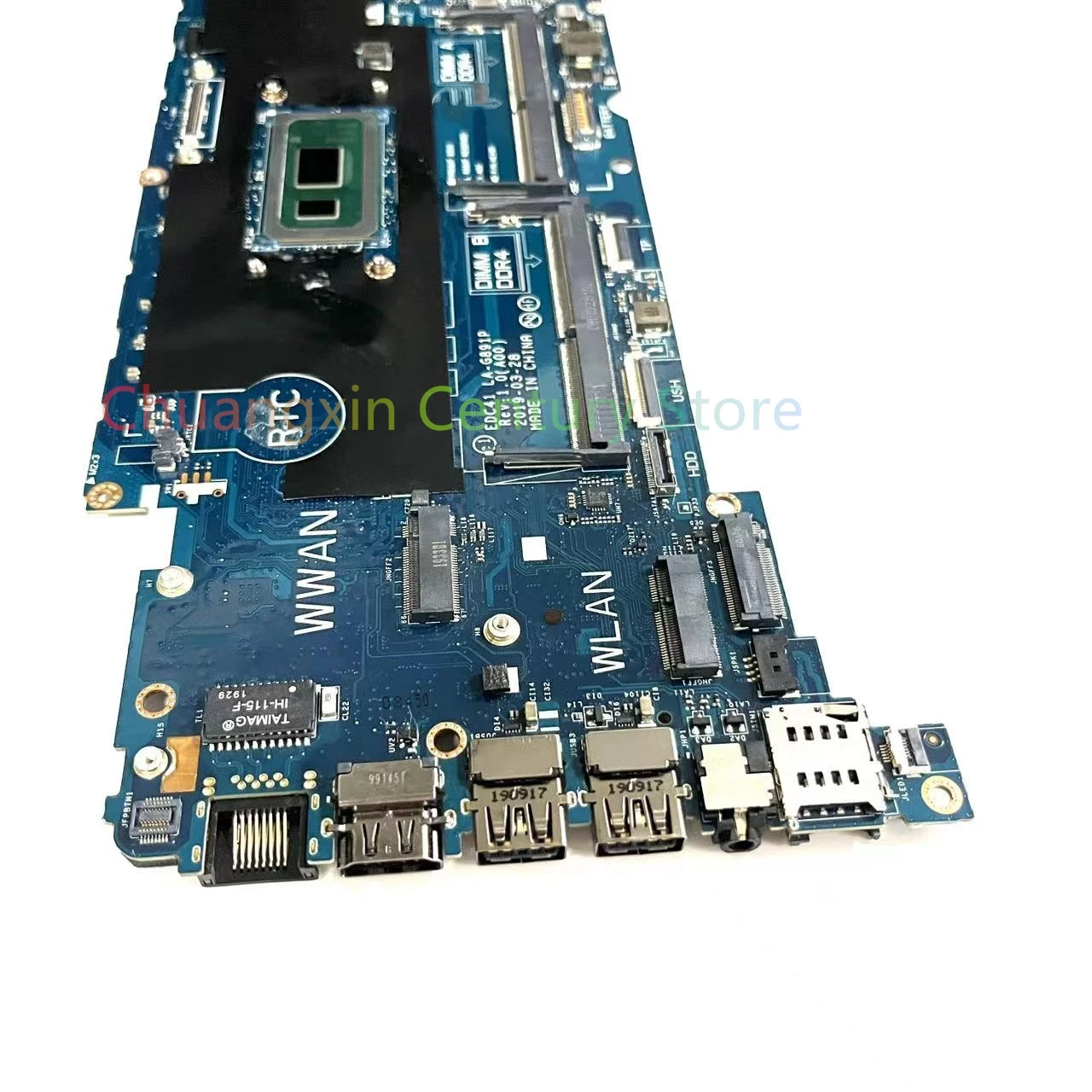 Imagem -03 - Laptop Motherboard Adequado para Dell Latitude 5400 La-g891p i5 I78th Cpu 100 Testado e Navio