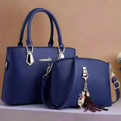 Bolso de hombro para mujer, bolso de gran capacidad para mujer, bolso cruzado con patrón de PU, bolso de cubo portátil, bolsos de mensajero para mujer 2025