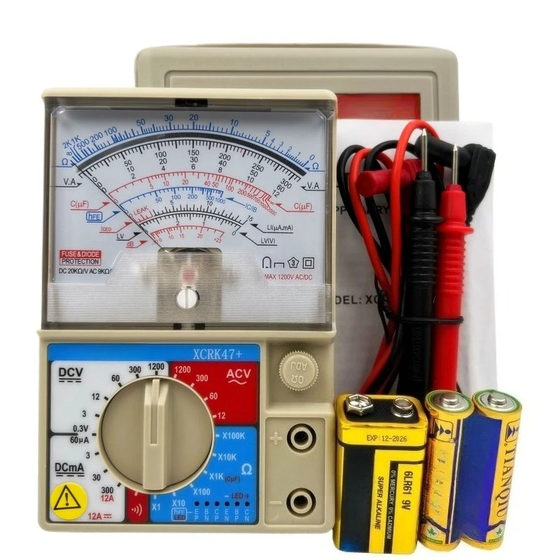 For Multimeter Universal Meter Anti-burn High Precision Smart Home Small XCRK47plus