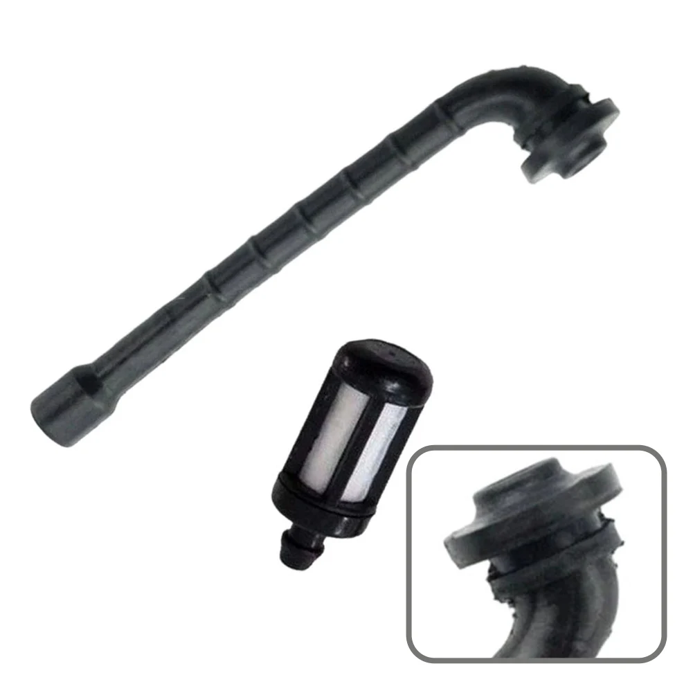 2pcs Fuel Line Hose With Filter Set For 020 020AV Chainsaws OEM 1114 358 7700 Replacement FUEL Pipe Line Hose Garden Power-Acces