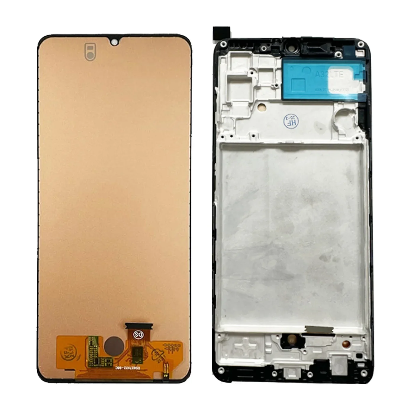 Pantalla LCD para Samsung Galaxy A32 4G A325 A325F SM-A325M SM-A325F/DS, montaje de digitalizador con pantalla táctil de repuesto con marco