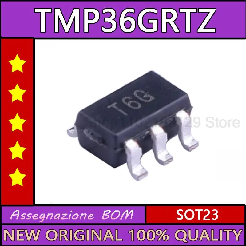 10PCS TMP36GRTZ TMP36 SOT23 Temperature Sensor New original ic chip