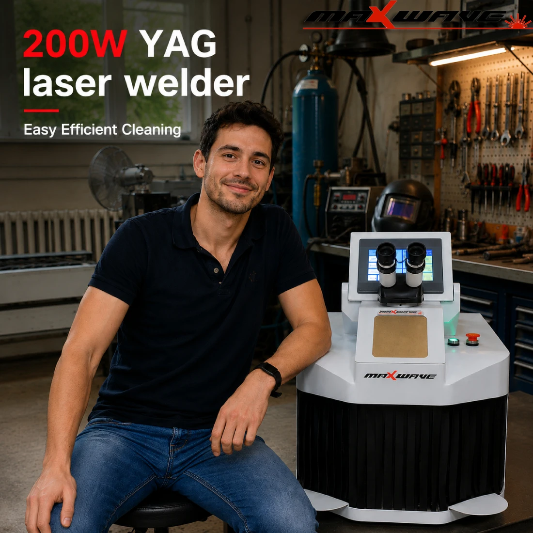 200w YAG Jewelry Welding Machine Compact Powerful Precise Benchtop Laser Welder Professional Designed For The Jewelry, Dental