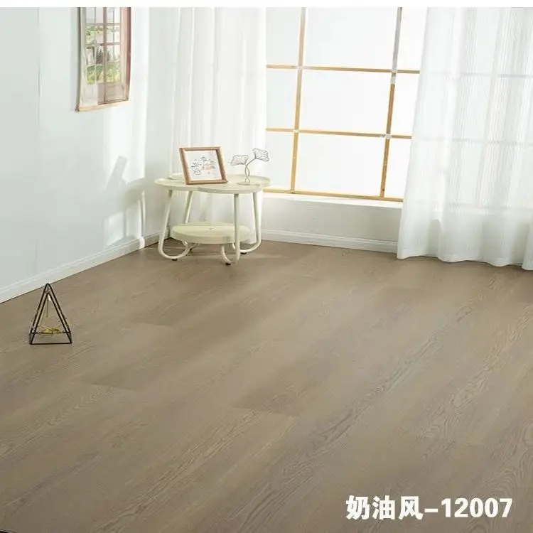 Stone plastic floor No aldehyde composite wood plastic waterproof lock Wear-resistant thickened PVC floor