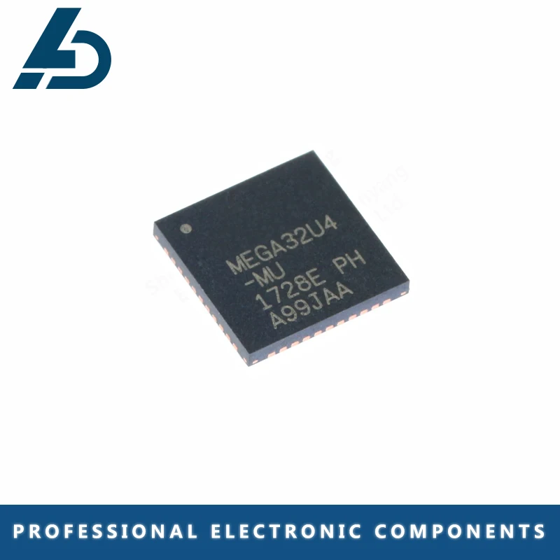 (2-10piece)100% New SMT ATMEGA32U4-MU QFN-44 8-bit microcontroller chip 16MHz
