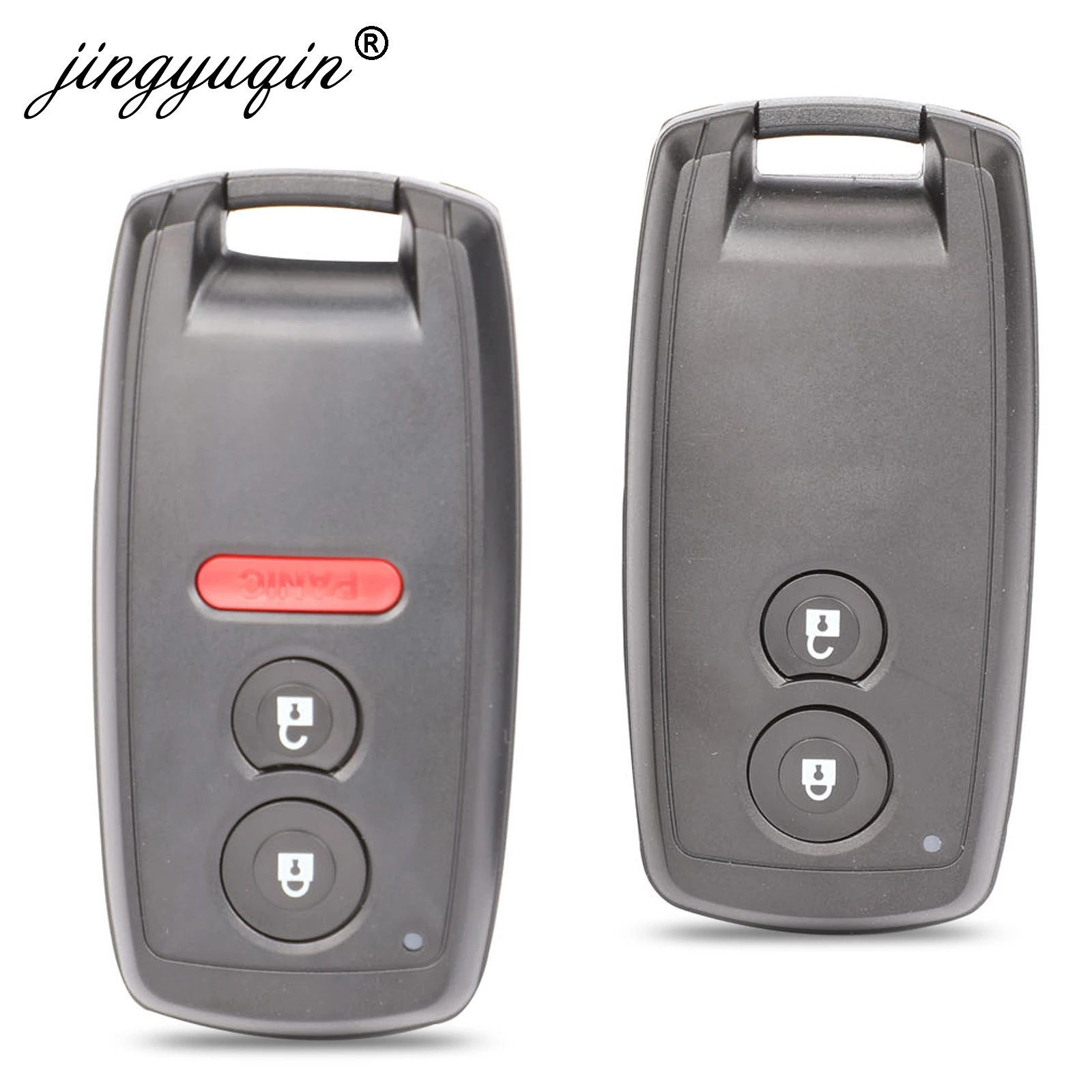 

jingyuqin 2/3 Buttons Car Remote Key Shell For Suzuki SX4 XL7 Grand Vitara 2006-2012 For Swift 2011- Uncut Blade Fob Case