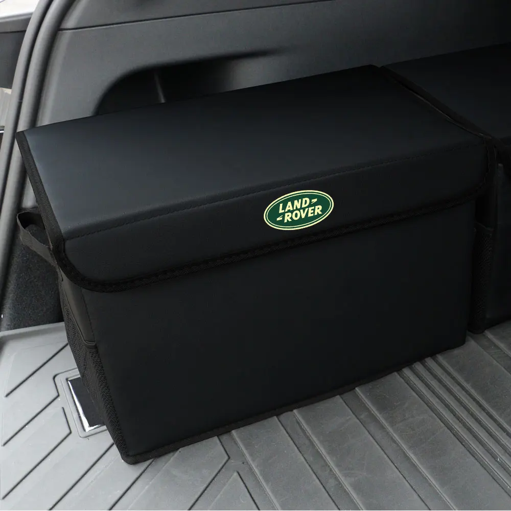 Car Trunk Storage Large Capacity Box Auto Tools Storage Bag Folding Box For Land Rover SVR Range Evoque Defender L322 LR2 Evoque