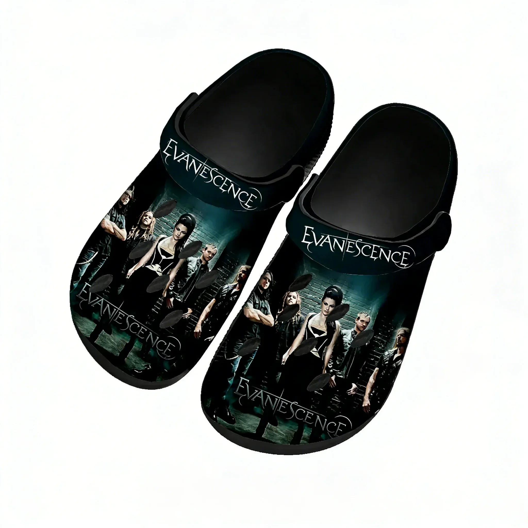 

Водные сандалии Evanescence для мужчин и женщин: удобные, модные, для дома и сада, с возможностью индивидуального дизайна, дышащие, с отверстиями, пляжные шлепанцы