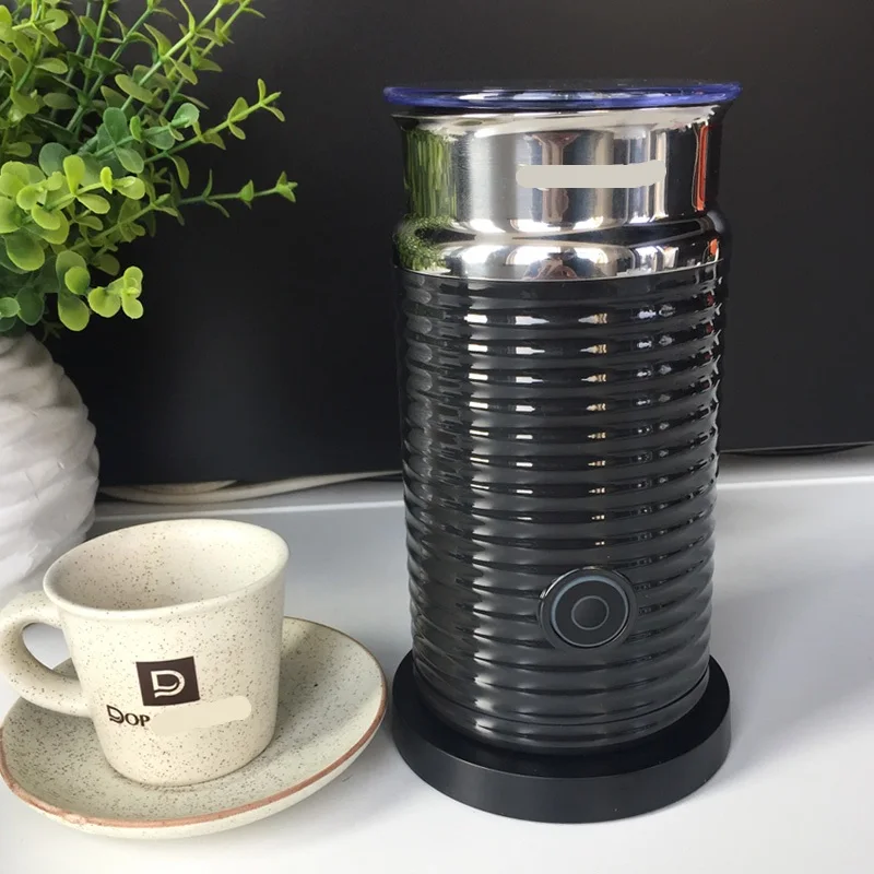 Adecuado para NESPRESSO Aeroccino 3.a y 4a generación para máquina de espuma de leche Nestlé, anillo de espuma, tapa, accesorios para máquina de espuma