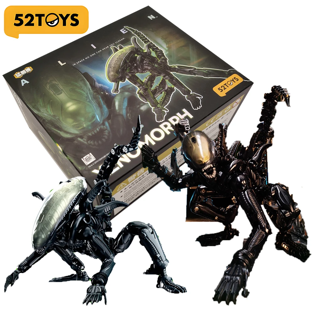 新しい 52Toys オリジナル ゼノモーフ インフィニット シリーズ アクション フィギュア IB13 変形可能なキューブ モデル コレクタブル ギフト ファン向け 在庫あり