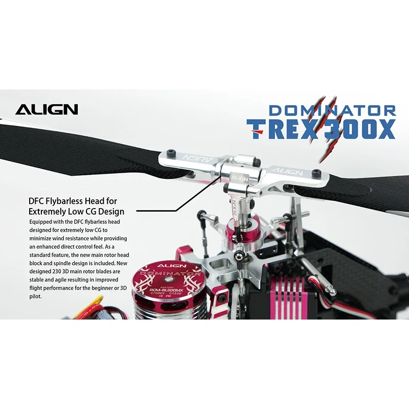 3D RC Helicopter ALIGN T-REX 300X 2.4GHz 6CH 3D RTF Not 450 470 RC Helicopter Spare parts