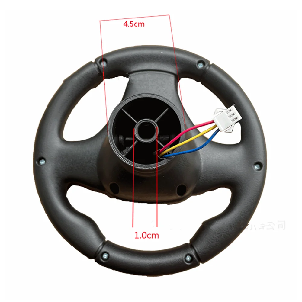 Elektryczny dla dzieci kierownicy samochodu wheelBaby cztery wózek elektryczny kierownicy off-road pojazdu, jak tor gokartowy w kierownicy