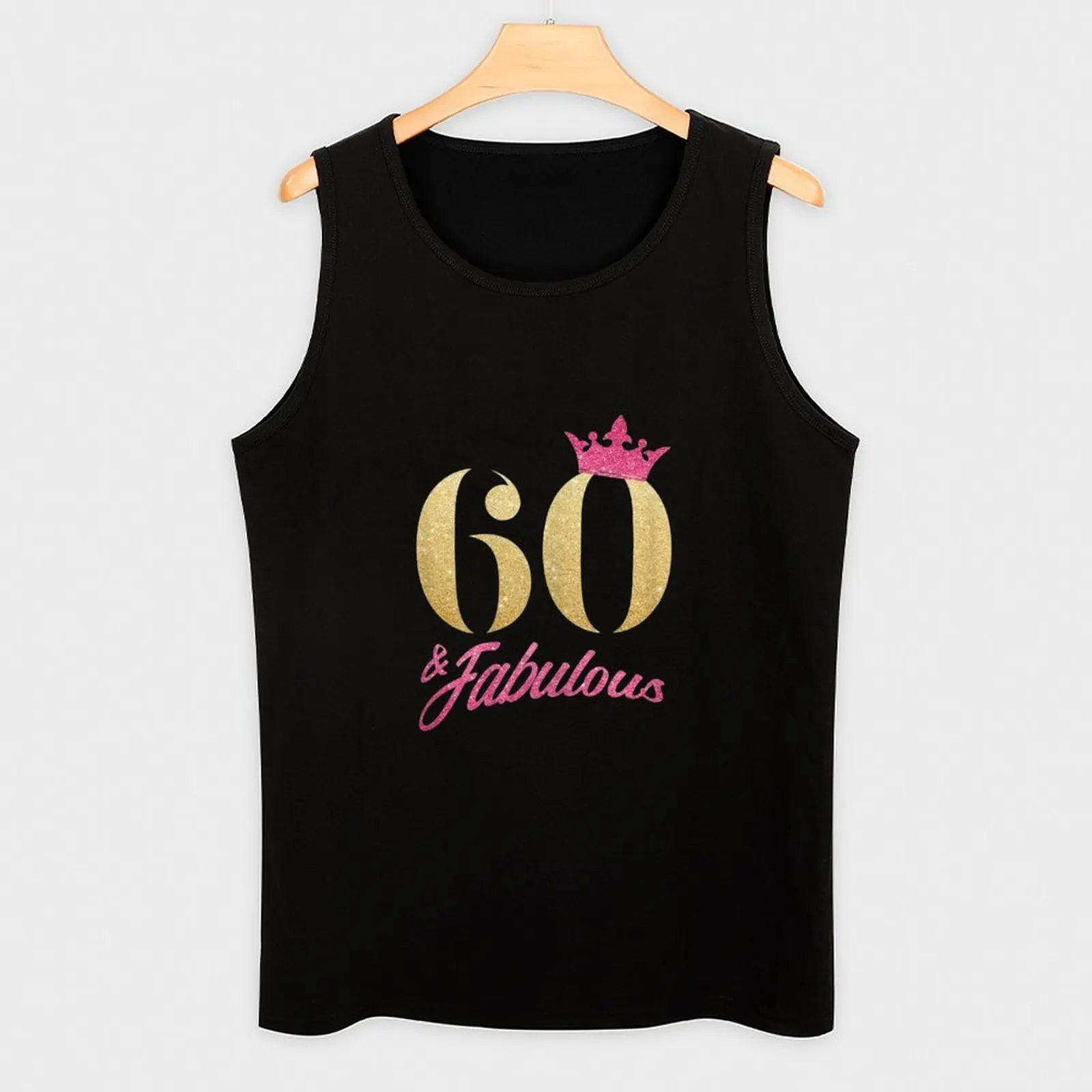 60 And Fabulous - 60th Birthday 1959 60 Years Gift Tank Top Rugged Tank Top Workwear Casual Sleeveless Shirt - view 3