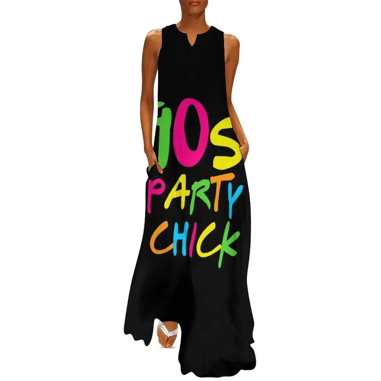 

90s Party Chick Long Dress bandage dress dresses korean style elegant and pretty women's dresses evening dresses women Dress