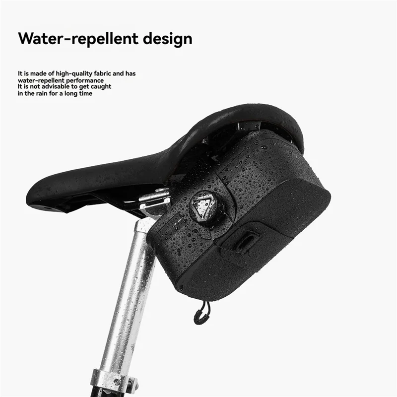 A06F-Tail Bag 0.5L مقاوم للماء للدراجة تحت المقعد حزمة سرج الدراجة حقيبة الطريق ملحقات الدراجة