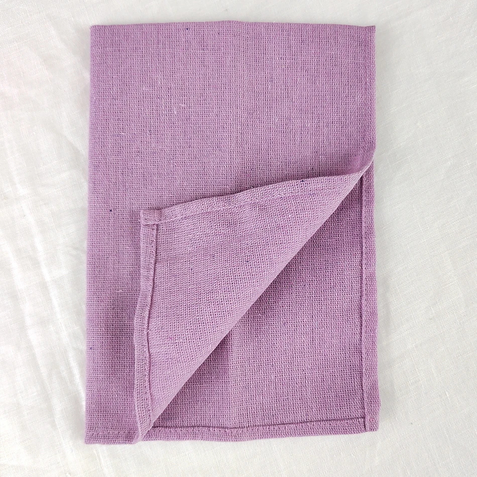Dinner Cloth Napkins 30x45cm Set of 4 Pack Cotton Blend Linen Fabric Everyday Use Home Kitchen Table Mat Wedding Cocktail Party