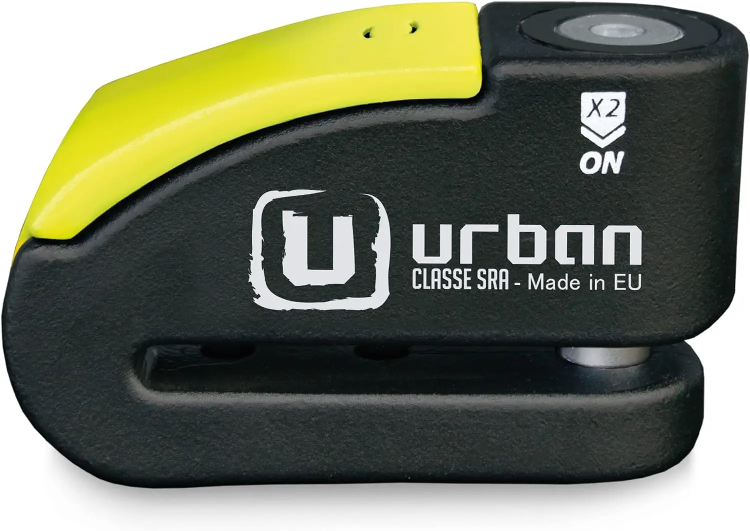 Urban 999 Motorcycle Disc Lock with or Without Alarm 120dB LED, Approved SRA, Hi-Tech Warning A+ Sensitivity, High Security