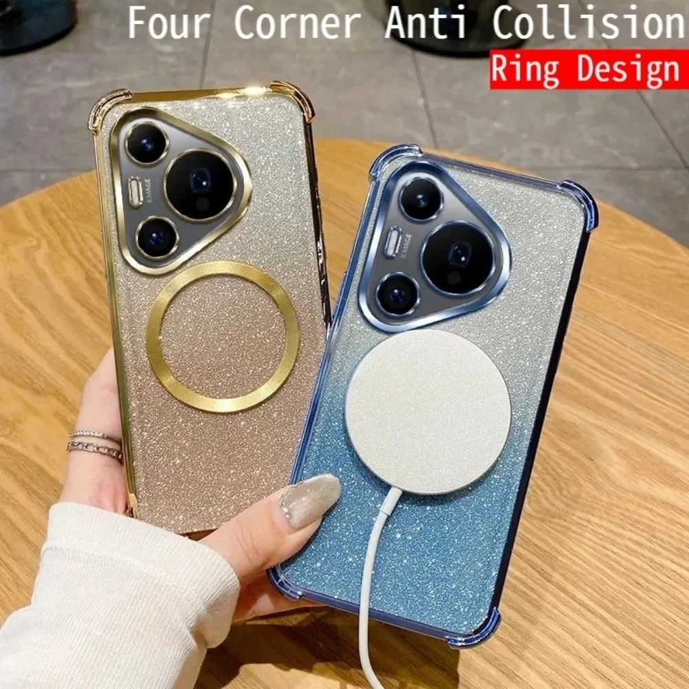 حافظة هاتف شفافة مقاومة للصدمات لهاتف Xiaomi Redmi Note 15 14 Pro Plus 14S 4G 5G غطاء ناعم لامع