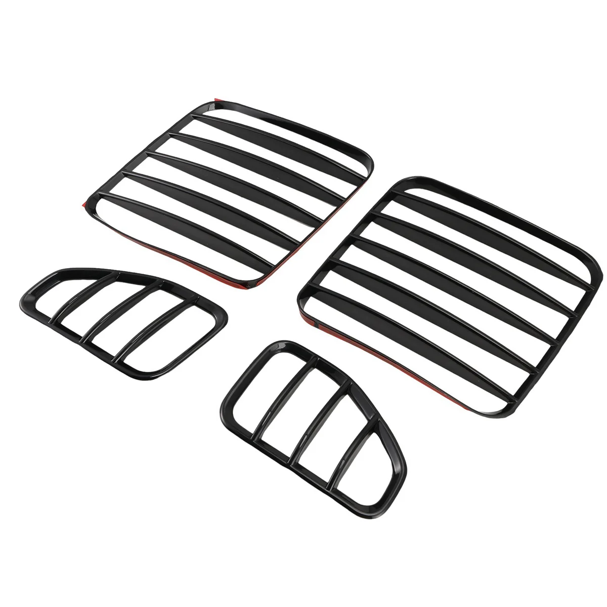 

Durable Tail Light Lamp Covers Blinds ABS Rear Taillight Guard for Jeep