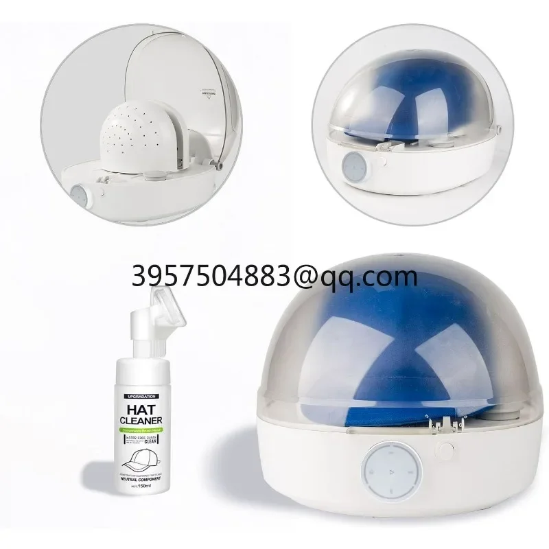 Automatic Cap Cleaner with steam steam Cleaning&Ironing and Drying for Bucket hat Baseball Cap,hat Cleaner&Dryer