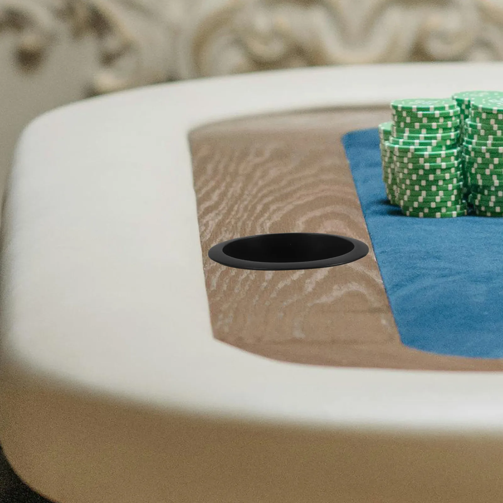 

Foosball Table Ashtray Plastic Insert Cup Holder Desktop Drinking Bottle Holder Tabletop Soccer Accessory Football Replacement